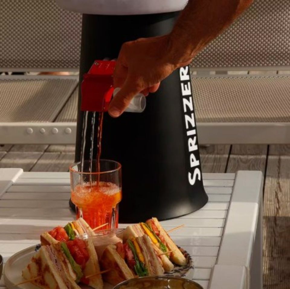 Sprizzer Aperol Spritz Dosierer Zapfanlage mieten in Deutsch Evern – 3