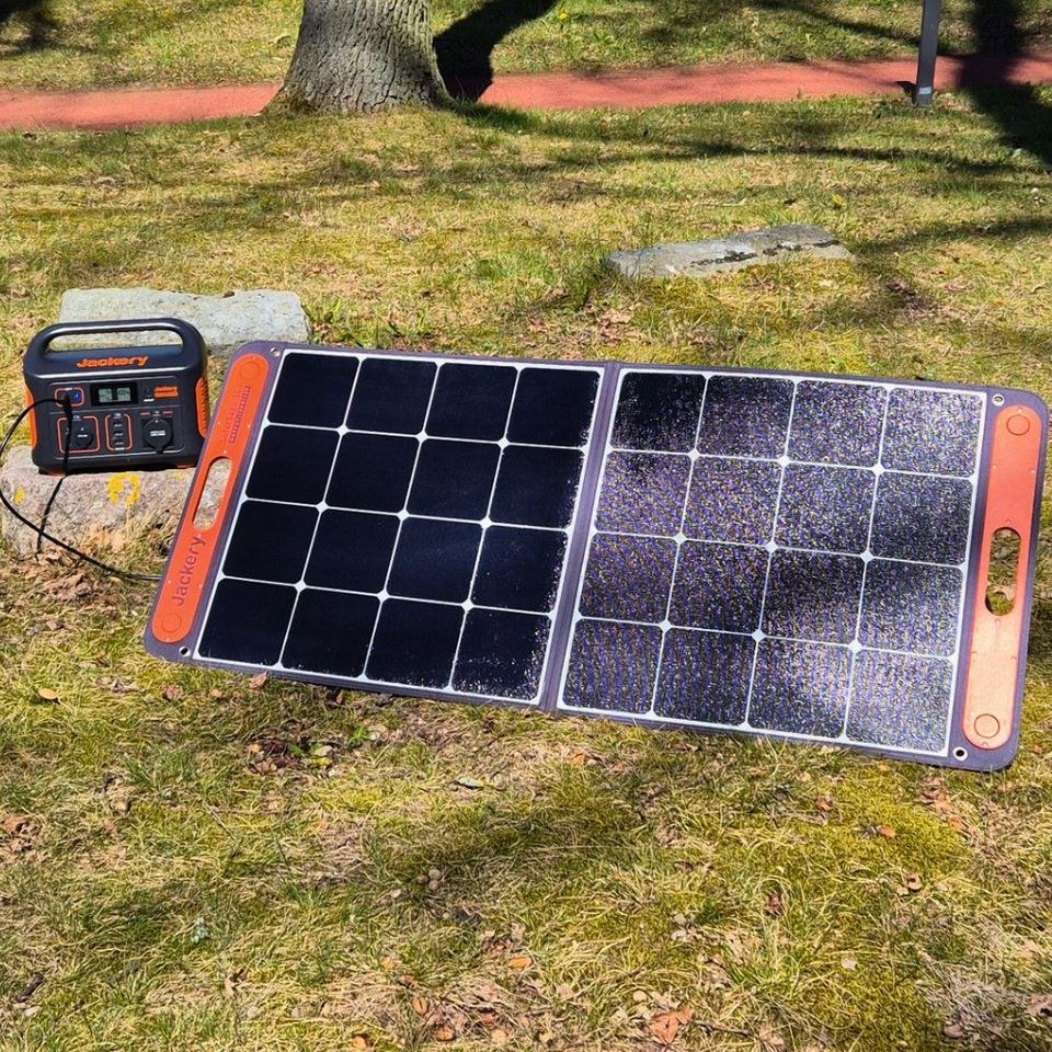 Powerstation Jackery Explorer 500 und andere mit Solar mieten in Deutsch Evern – 4