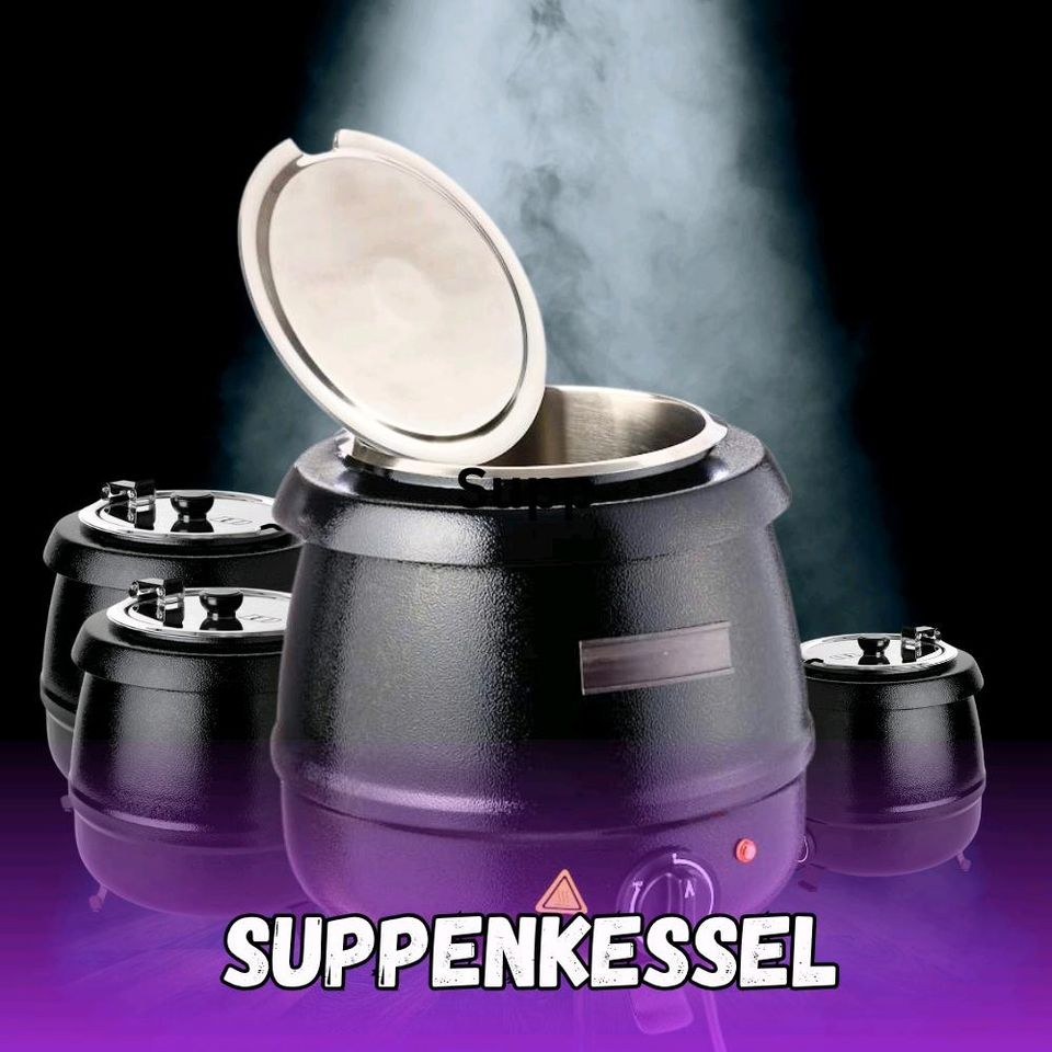 9L Suppenkessel elektrischer Suppenwärmer mieten in Deutsch Evern