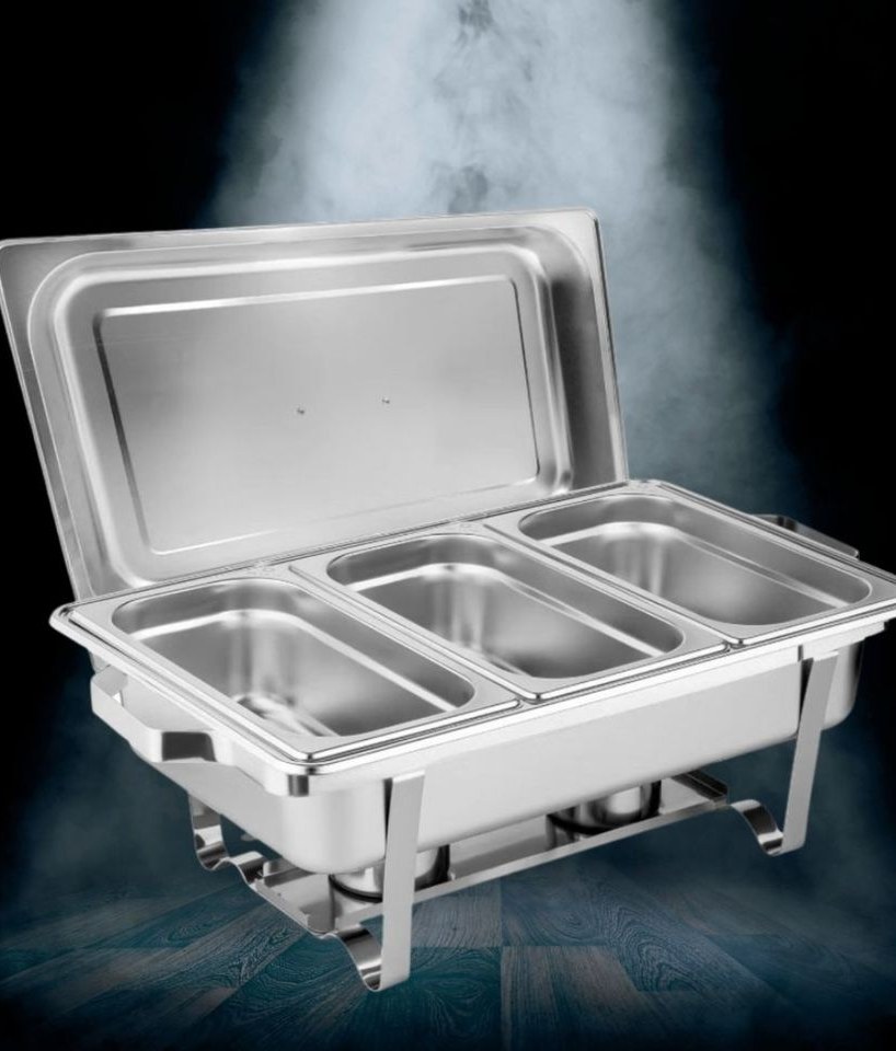 Chafing Dishes inkl. Brennpaste Speisenwärmer mieten in Deutsch Evern