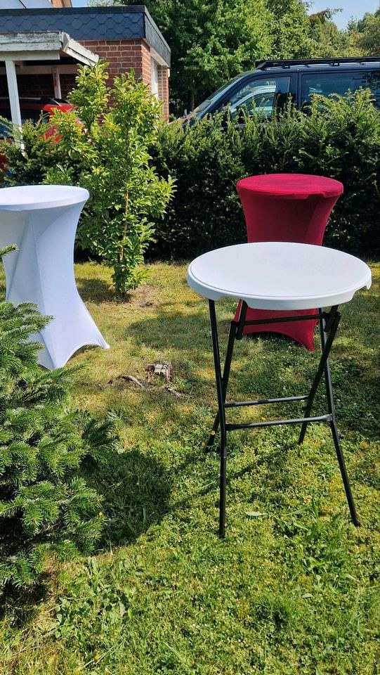 Stehtische mit oder ohne Husse mieten in Deutsch Evern – 3