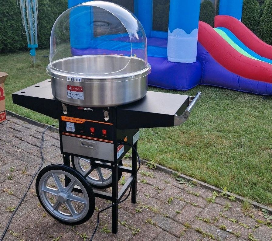 Profi Zuckerwattemaschine auch Service mieten in Deutsch Evern – 2