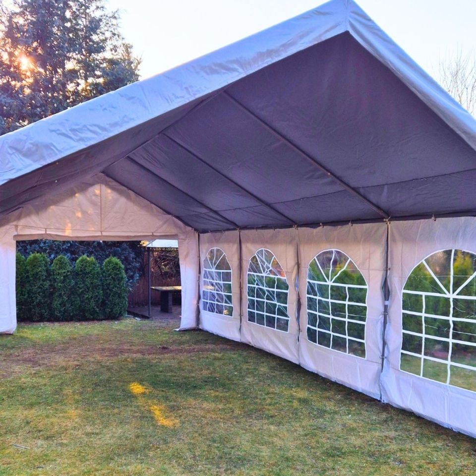 4x8m Partyzelt Festzelt 32qm 50-60 Personen 8x4m mieten – 3