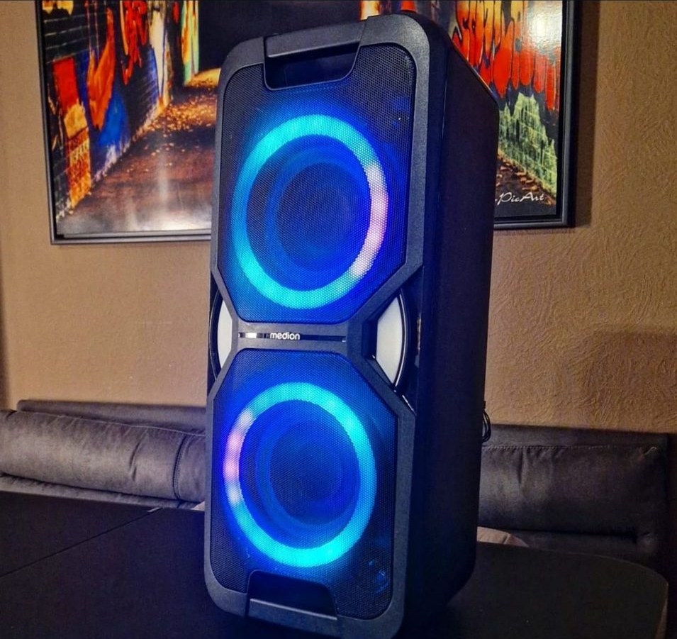 Partybox Akku Bluetooth Soundsystem mieten in Deutsch Evern – 2