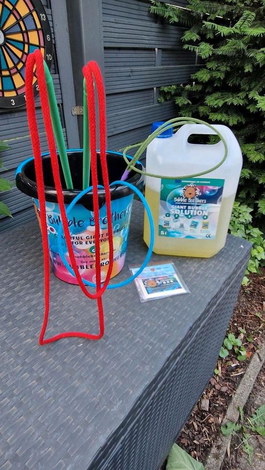 Riesenseifenblasen Set Kindergeburtstag Spiele mieten – 2
