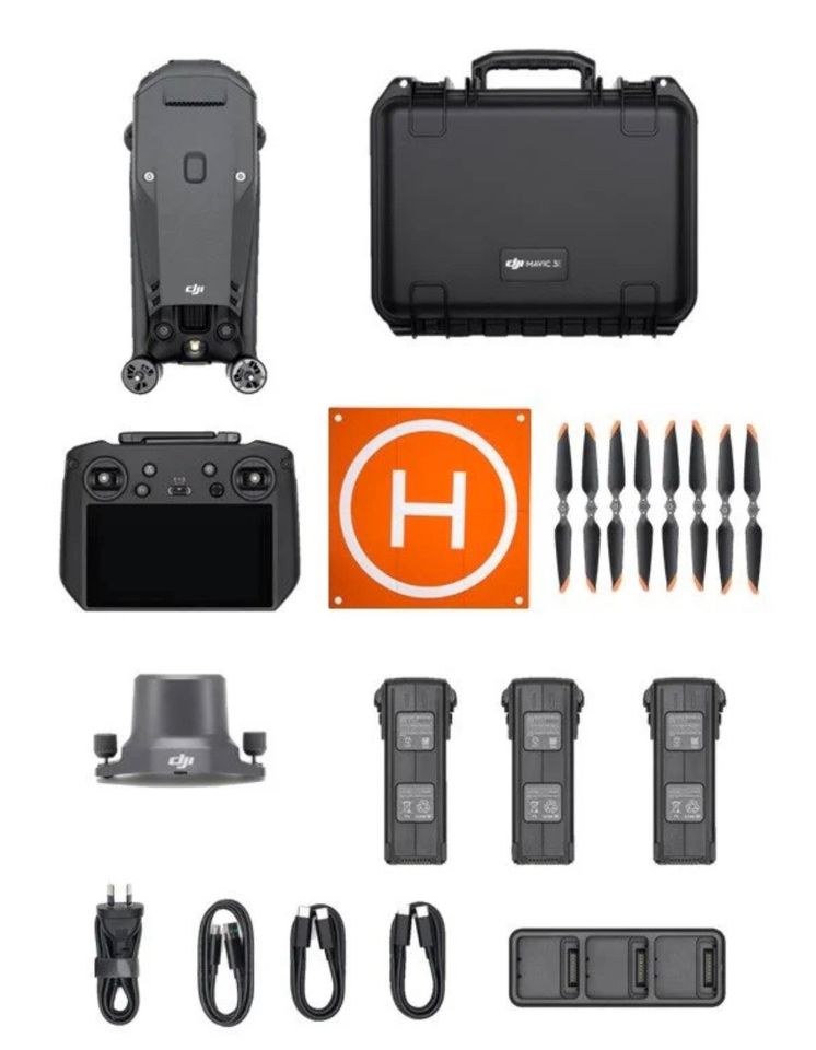 DJI Mavic 3T Drohne mit Wärmebildkamera - Thermaldrohne - Solarscan, Rehkidsrettung, ... – 3