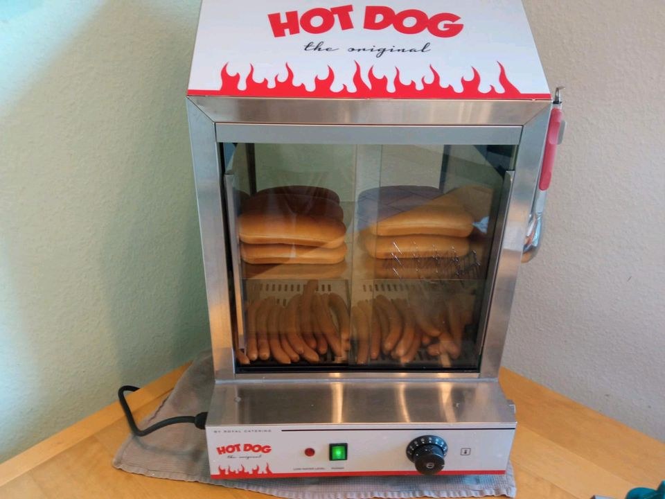 Hotdogsteamer Hotdoggerät mieten bei Kramer Events
