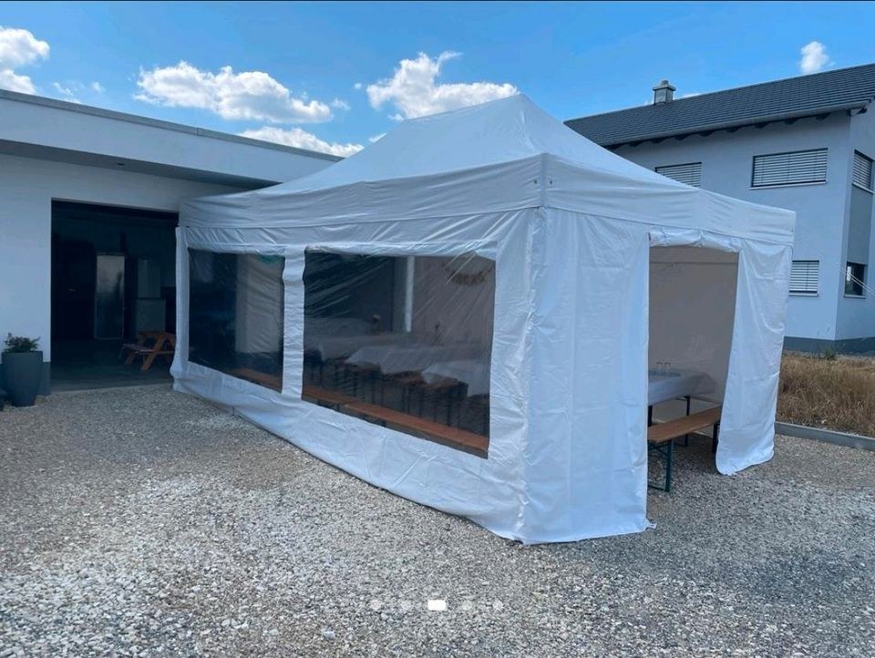 Partyzelt Pavillon Zelt 4x6m mieten in Dillingen (Donau) – 2