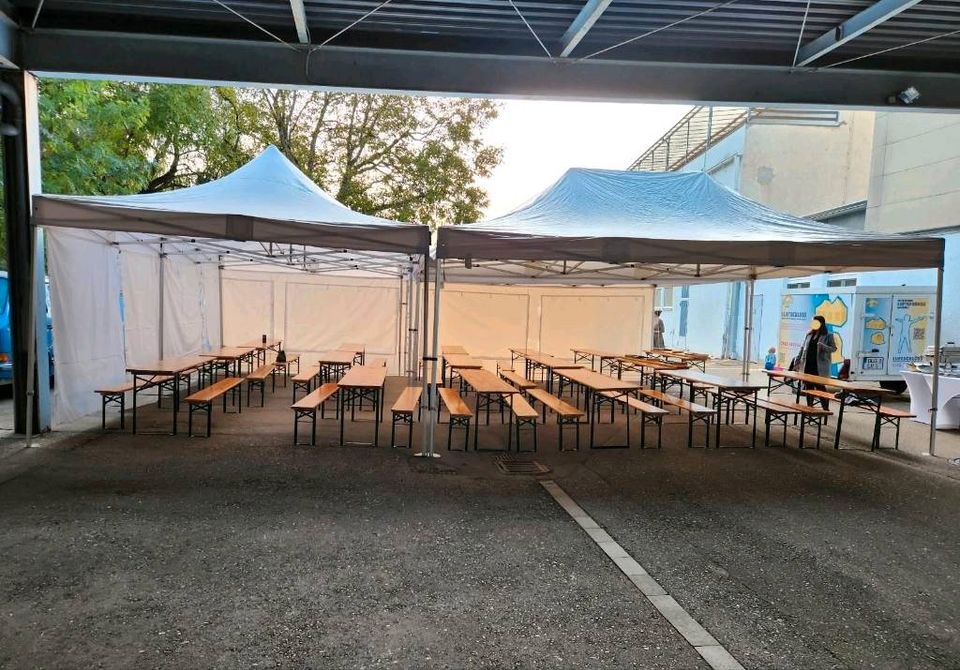 Festzelt Pavillon Partyzelt bis 140 Personen mieten in Dillingen (Donau)