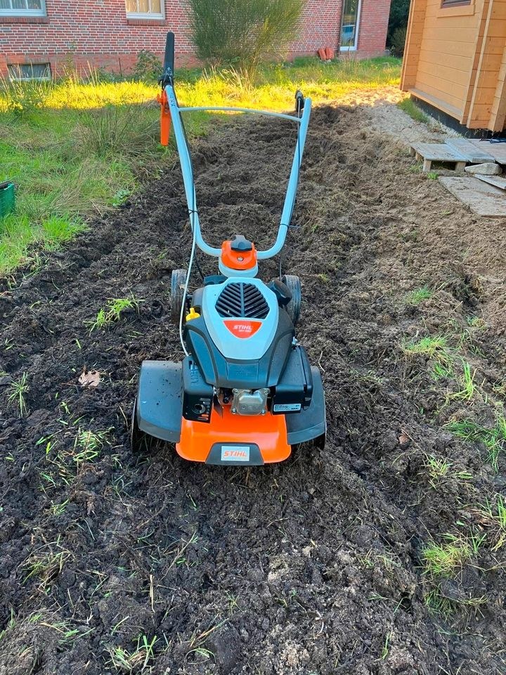 Motorhacke Bodenfräse Gartenfräse mieten in Bad Zwischenahn
