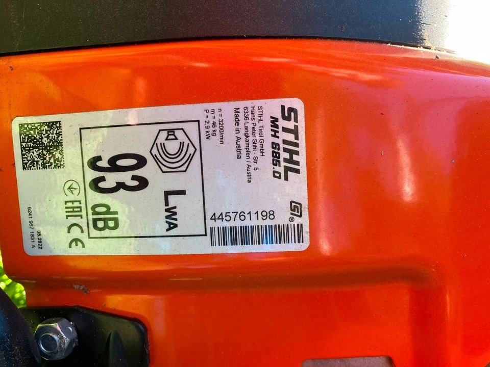 BRV Motorhacke Bodenfräse Gartenfräse Stihl MH mieten – 4