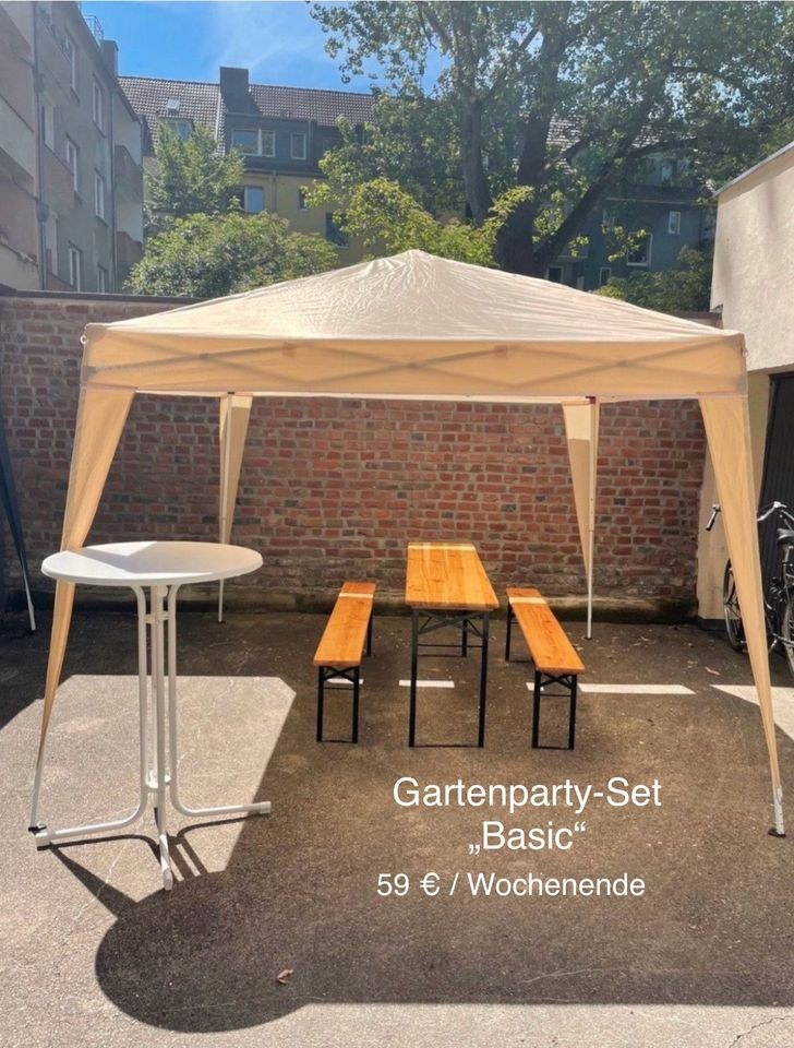 Besteck Gläser Geschirr Teller Stehtisch mieten bei PARTYEQUIPMENT24 – 3