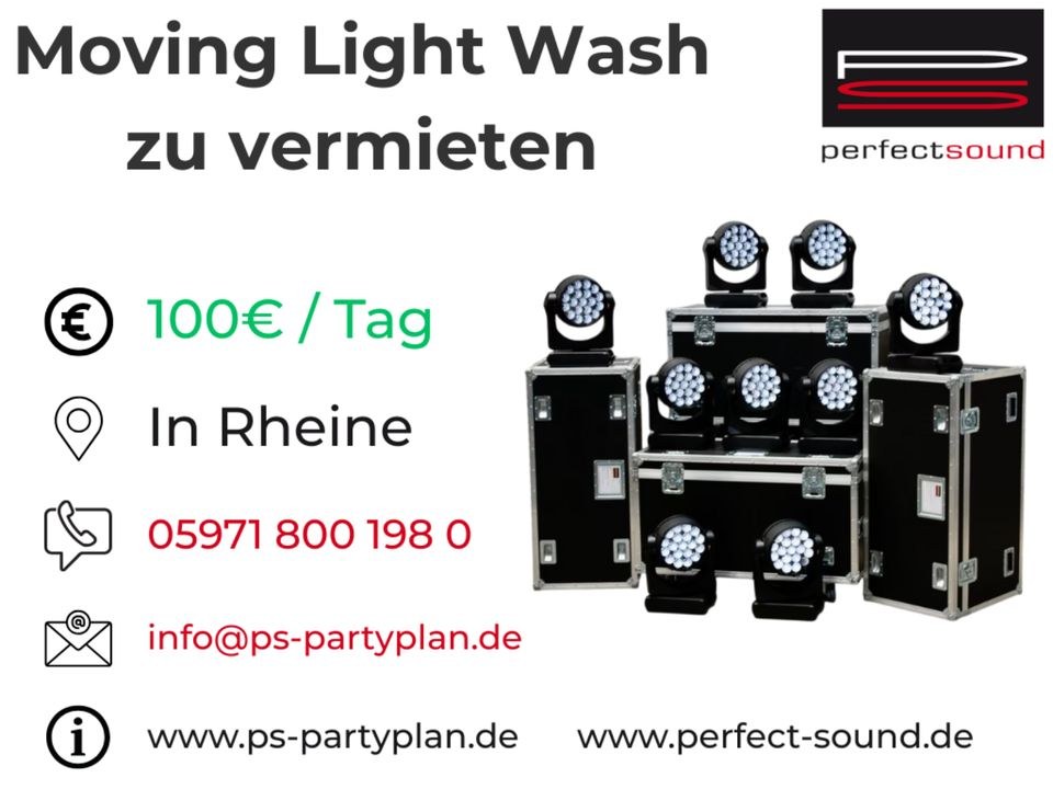 Martin MAC Aura PXL Moving Light mieten in Rheine – Licht für Party & Event