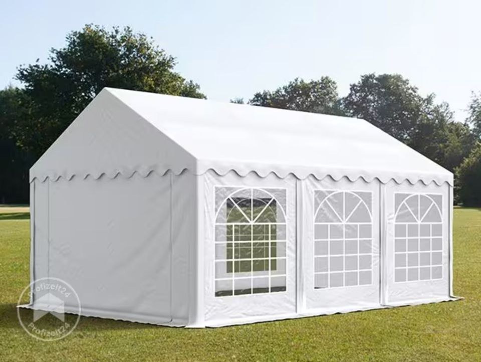 4x6m Pavillon Partyzelt mieten in Gosen-Neu Zittau – für jedes Wetter