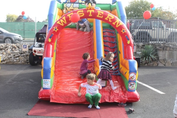 Rutsche "Western" mieten bei Zepra Event