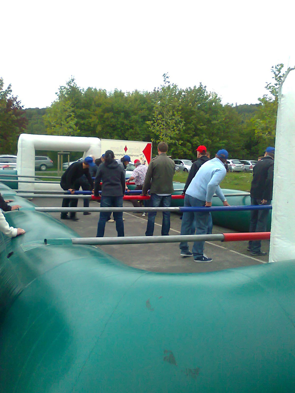 Riesenkicker "Humantablesoccer" mieten bei Zepra Event