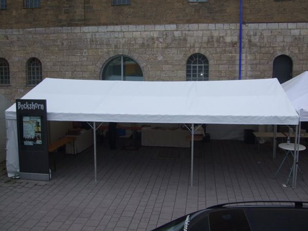 Festzelt 6x9m mieten bei Zepra Event