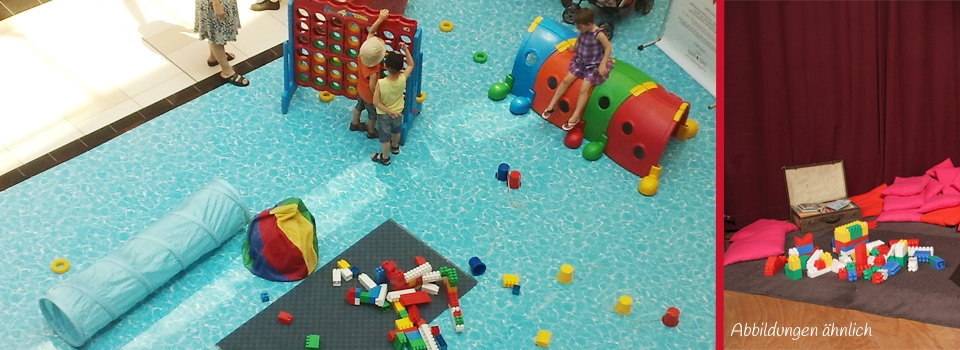 Spielmobil "Baby" (Komplettspielpaket) mieten bei Zepra Event