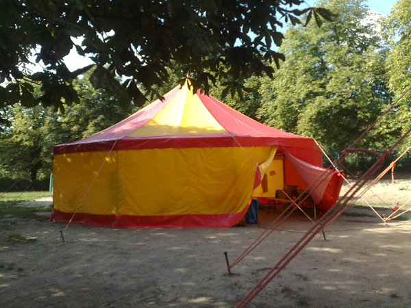 Zirkuszelt (leichtbau!) mieten bei Zepra Event