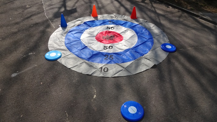 Ziel Frisbee mieten bei Zepra Event