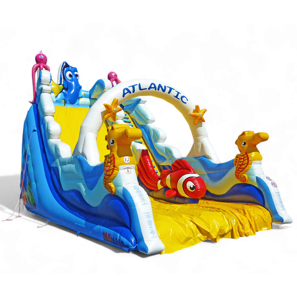 Riesenrutsche Atlantik mieten 12,5×7,5m - Meeresabenteuer
