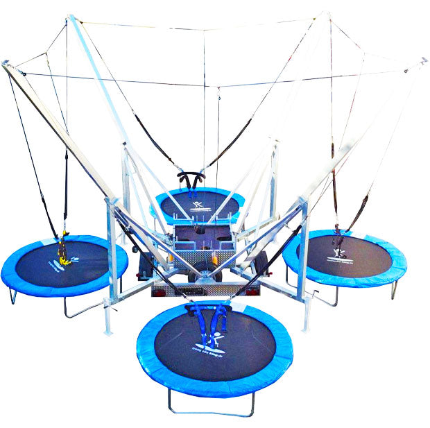 4er Bungee Trampolin mieten – Luftsprünge für Kids & Teenager