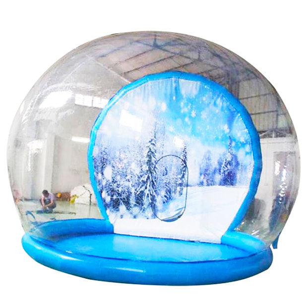 XXL Schneekugel mieten – Begehbare Fotokulisse für Winterträume