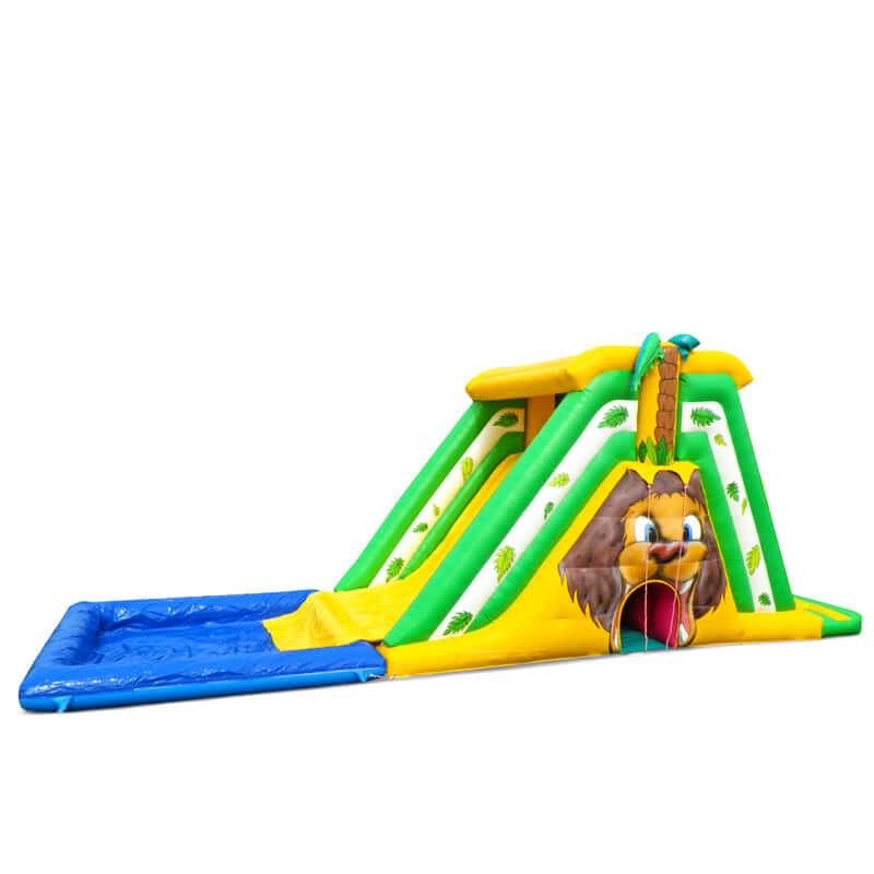 Wasserrutsche Tiger mit Wasserbecken mieten 10×4,5m - Modular Ja Klar