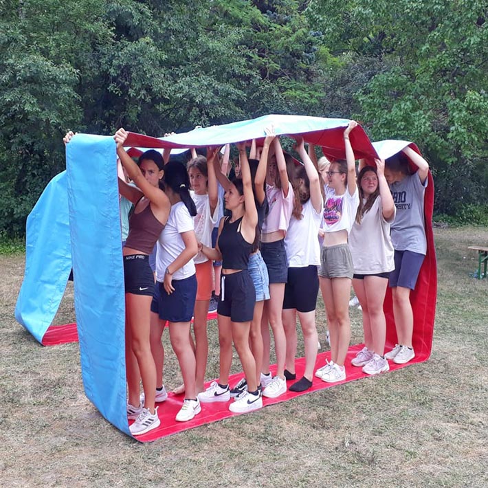 Laufteppich mieten – 2er-Set für spannende Team-Duelle