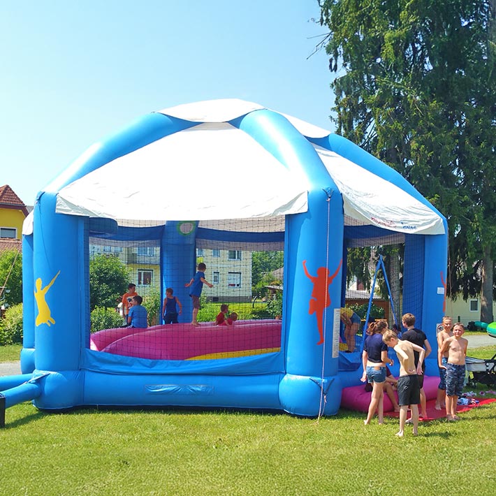 XXL Hüpfburg HIGH-JUMP Arena mieten