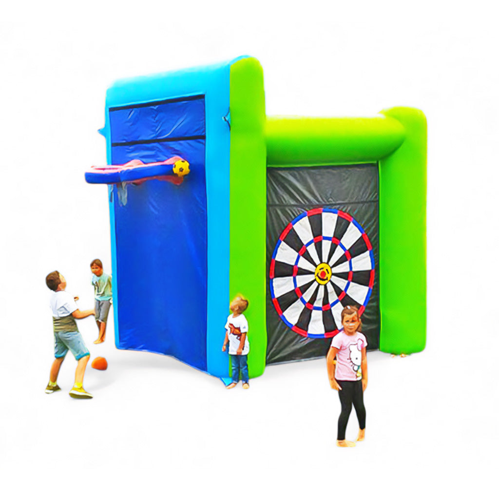 Multifun Turm mieten – 4 Sportspiele in einem!