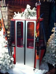 Ski Gondel mieten – originale Skigondel, Alpen & Wintersport Deko