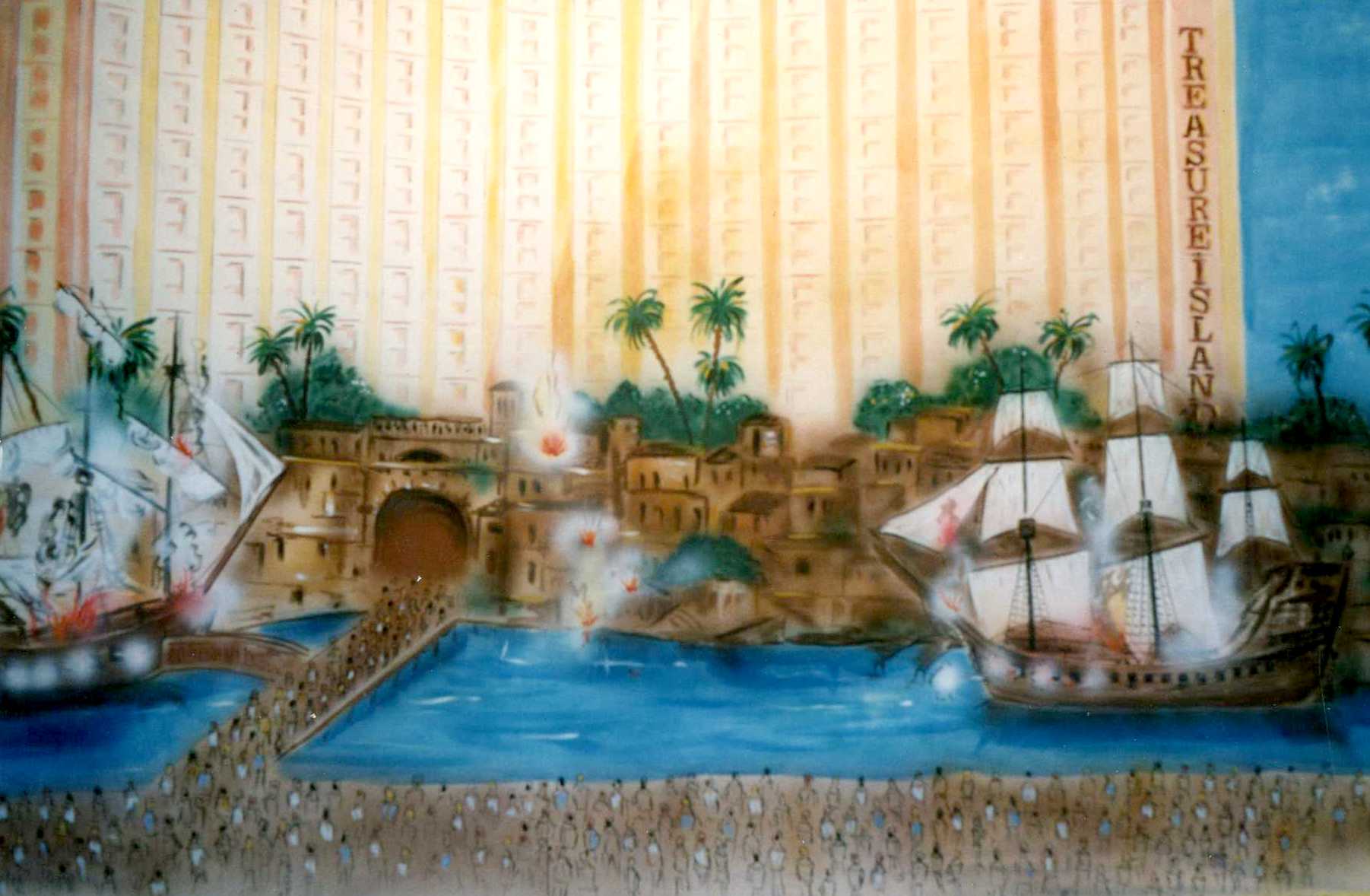 Treasure Island Kulisse mieten – Las Vegas Hotel 4,5 m x 3 m, B1