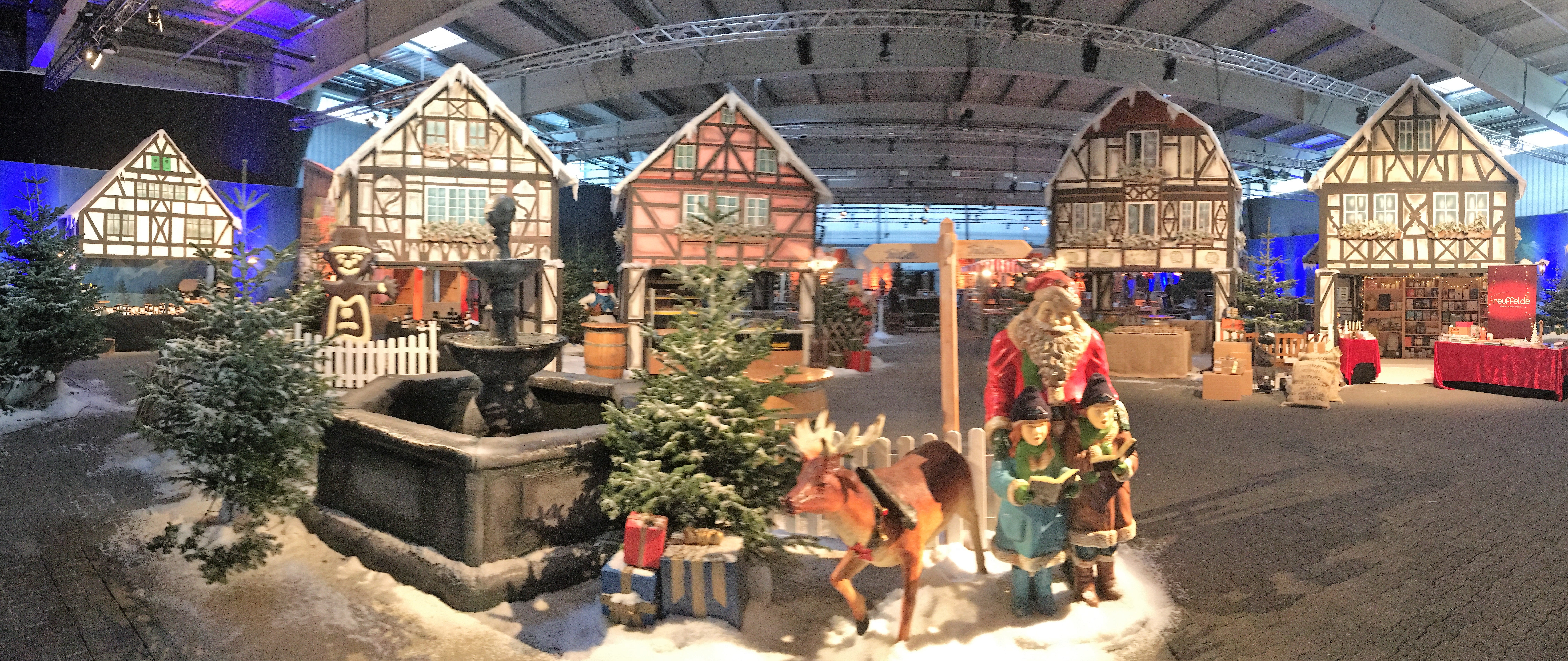 Weihnachtskulisse & Weihnachtsdeko mieten – Weihnachtsmarkt, Weihnachtsdorf & Krippe