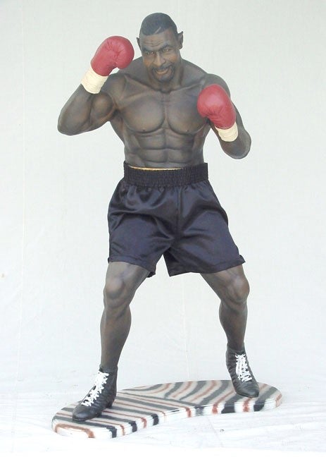 Boxer Figur mieten – lebensgroß 190 cm, Kampfsport & Boxen Deko – 2