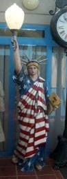 Freiheitsstatue mieten - Liberty-Figur ca. 280 cm für USA- & New-York-Deko