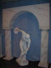 Antike Säulenbögen mieten – Griechenland/Italien Kulisse 230 x 250 cm – 2