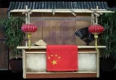 Asia Marktstand mieten – China-Buffetstand, Arbeitsfläche ca. 200 x 100 cm – 2