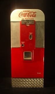 Coca-Cola Automat Attrappe mieten – Getränkeautomat-Nachbau, Retro-Deko – 2