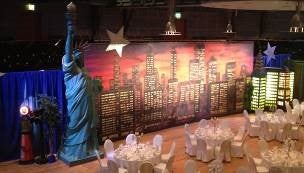 New York Skyline Kulisse mieten – USA-Kulisse ca. 10 lfm. x 420 cm – 2