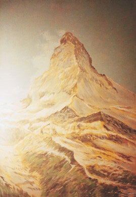 Matterhorn Kulisse mieten – Berg-Kulisse 140 x 200 cm, freistehend – 2