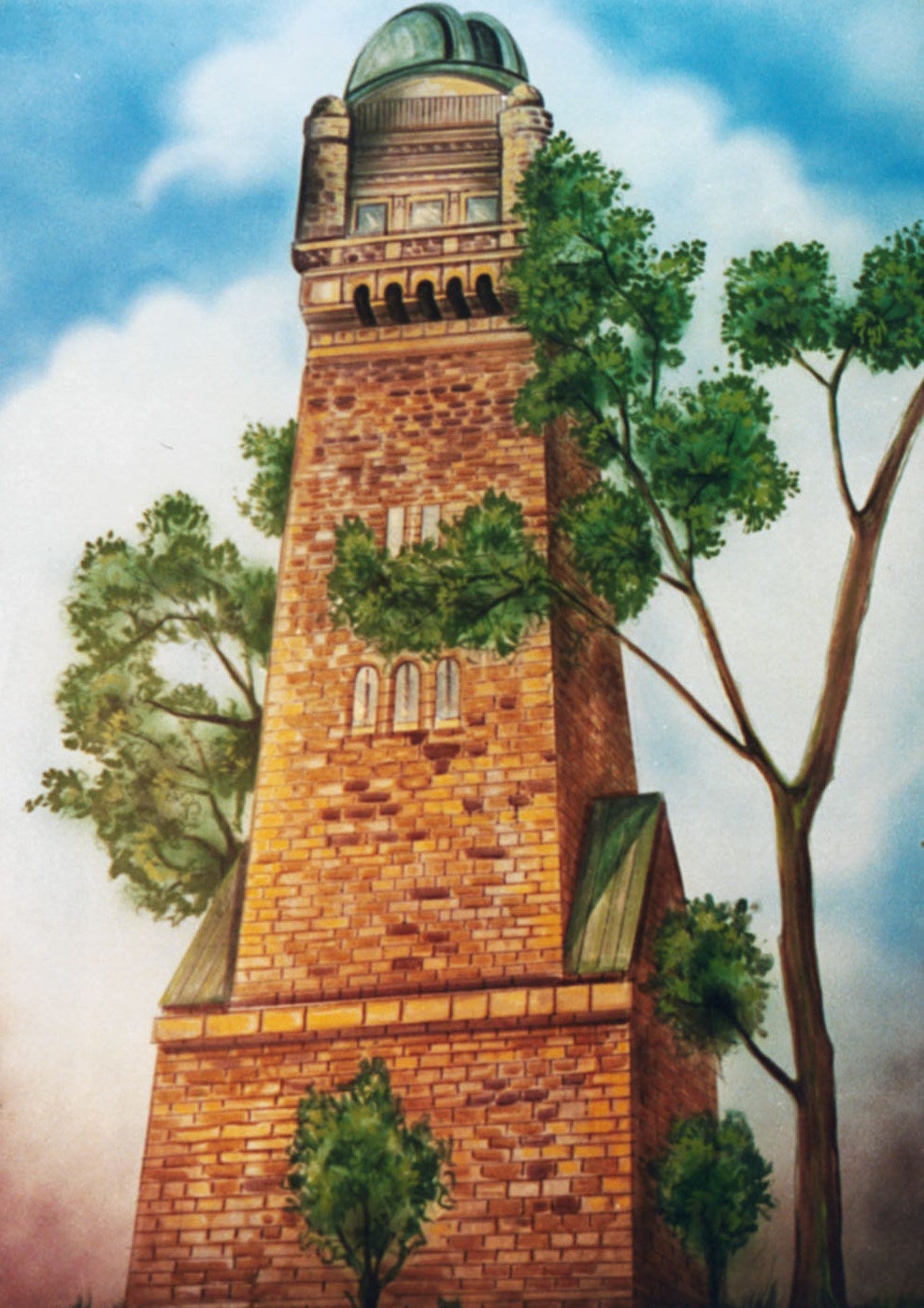 Sternwarten-Kulisse mieten – Teleskop & Weltall ca. 140 x 200 cm, freistehend