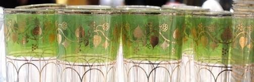 Orientalische Gläser & Untersetzer mieten - Orient-Tischdeko aus Glas