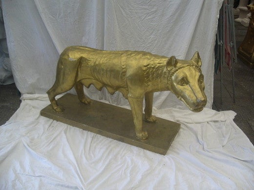 Italienische Wölfin mieten – Romulus & Remus, Rom-Sage Deko-Figur – 2