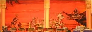 1001-Nacht-Kulisse mieten - Aladin, Orient & orientalisch, handbemalt