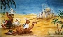 Kamel-Kulisse mieten – Orient & Karawane Backdrop, ca. 4,5 m x 300 cm – 2