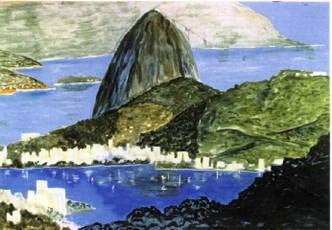 Brasilien Rio Kulisse mieten – Zuckerhut & Copacabana 4,5 m x 3 m, B1