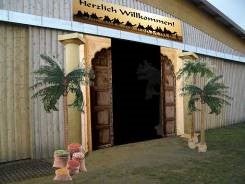 Tür-Umrandung Kulisse mieten – Orient & Ägypten Eingangs-Dekoration – 2