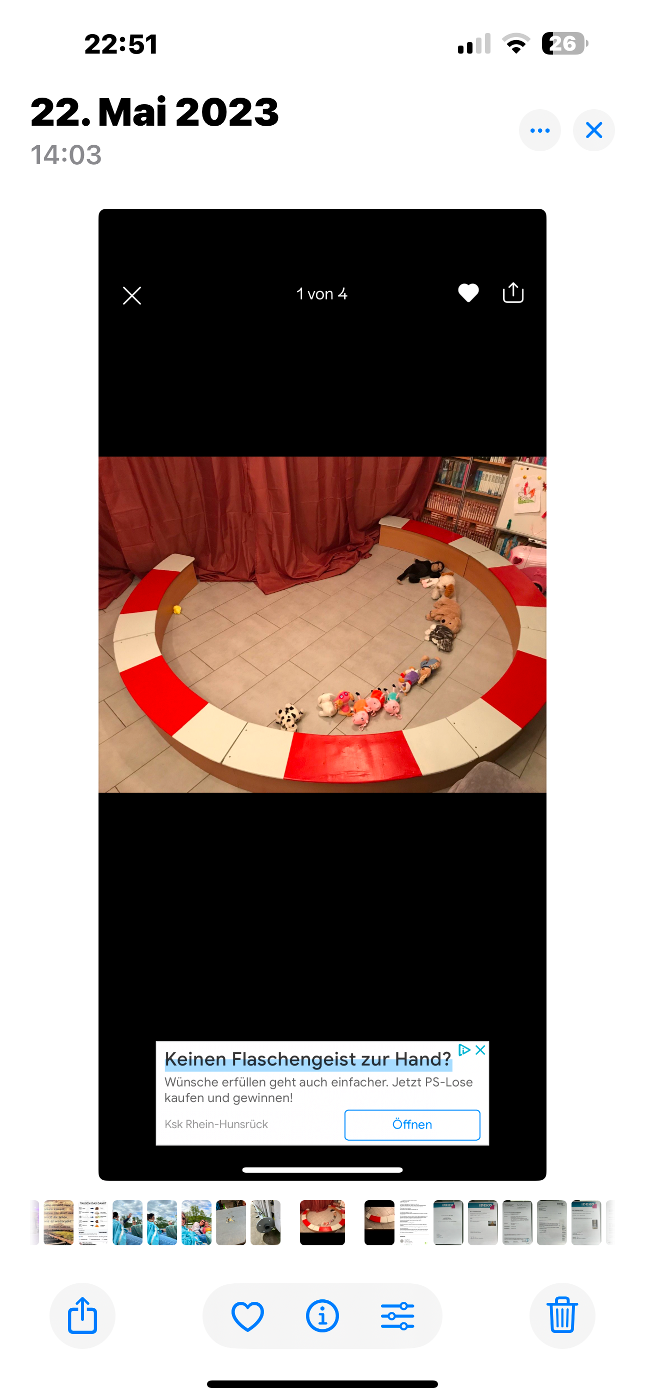 Zirkus-Manege mieten - Deko-Manege ca. 300 cm für Kindergeburtstage & Events – 4