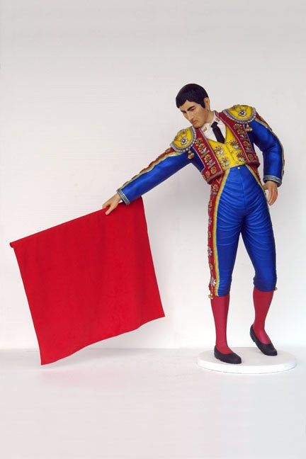 Spanischer Torero Figur mieten – lebensgroß ca. 180 cm, Stierkampf & Spanien Deko